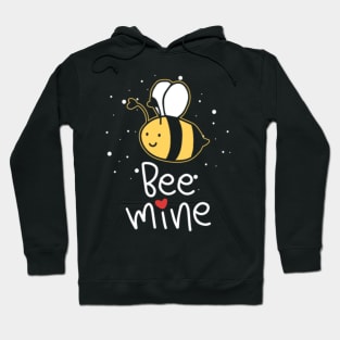Bee Mine Funny Love Valentines Day Gift Hoodie